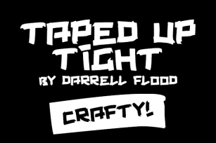 Taped Up Tight Font Download