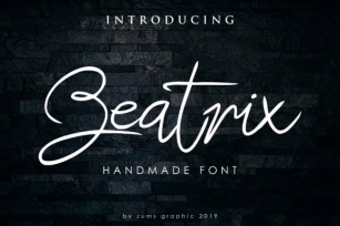 Beatrix Script Font Download
