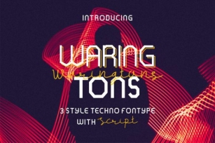 Waring Tons Font Download