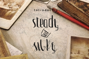 Steady & Silky Font Download