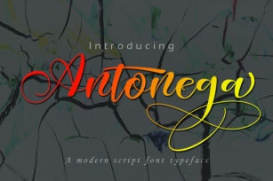 Antonega Font Download