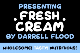 Fresh Cream Font Download