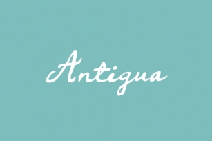 Antigua Family Font Download