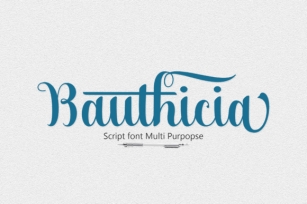 Bauthicia Font Download