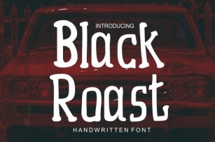 Black Roast Font Download
