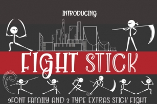 Fight Stick Family Font Download