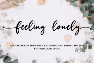Feeling Lonely Font Download