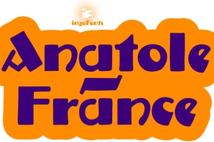 Anatole France Font Download