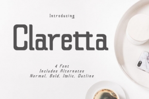 Claretta Family Font Download