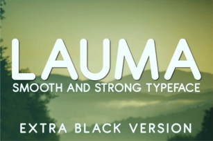 Lauma Extra Black Font Download