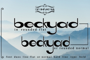 Beckyard Font Download