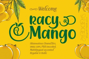 Racy Mango Font Download