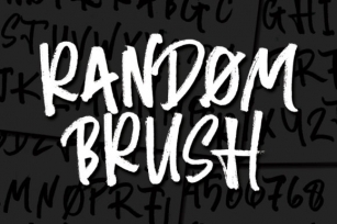 Random Brush Font Download