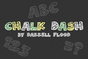 Chalk Dash Font Download