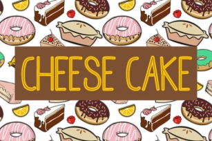 Cheese Cake Font Download