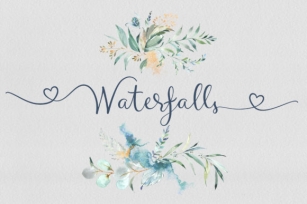 Waterfalls Font Download