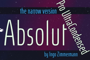 Absolut Pro Ultra Condensed Font Download
