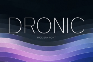 Dronic Font Download