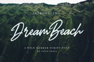 Dream Beach Font Download