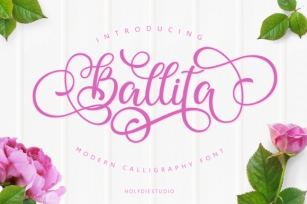 Ballita Script Font Download