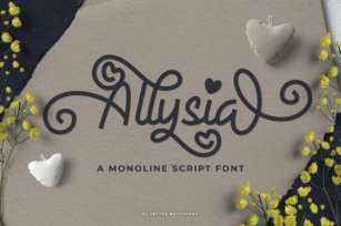 Allysia Font Download