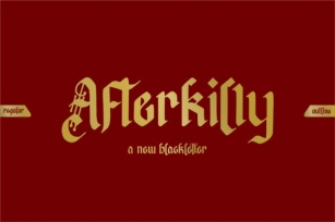 Afterkilly Font Download