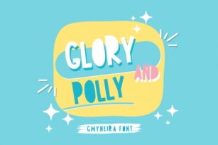 Glory and Polly Font Download