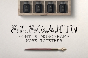 Eleganto - Monogram Font Font Download