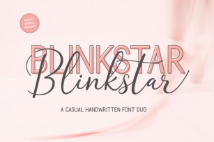 Blinkstar Duo Font Download