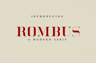 Rombus Font Download