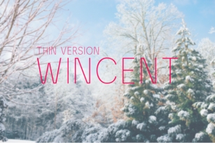 Wincent Thin Font Download