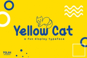 Yellow Cat Font Download