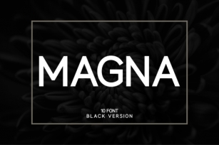 Magna Black Font Download