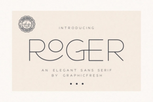 Roger Font Download