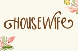 Housewife Font Download
