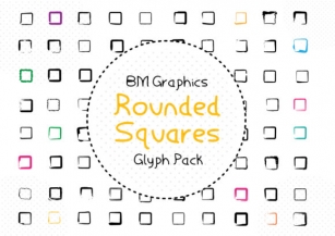 Rounded Squares Font Download