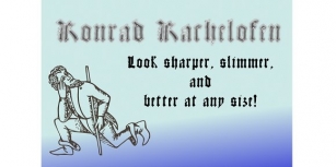 Konrad Kachelofen Font Download