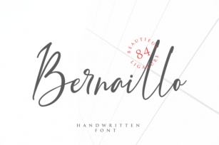 Bernaillo Font Download