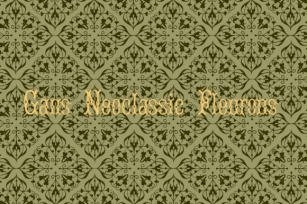 Gans Neoclassic Fleurons Font Download