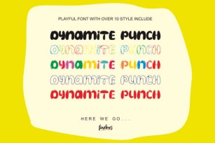 Dynamite Punch Font Download