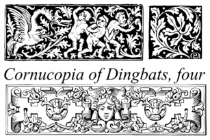 Cornucopia of Dingbats Four Font Download