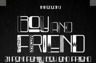 Boy and Friend Font Download