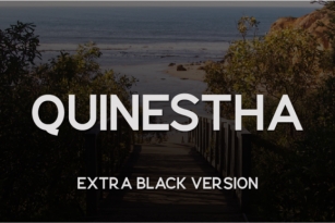 Quinestha Extra Black Font Download