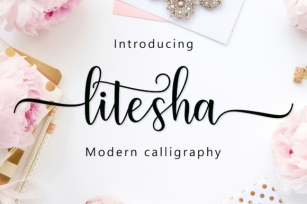 Litesha Script Font Download