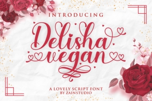 Delisha Vegan Font Download