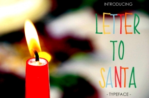 Letter To Santa Font Download