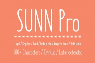 Sunn Pro Font Download