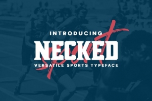Necked Font Download