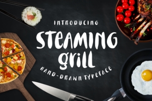 Steaming Grill Font Download
