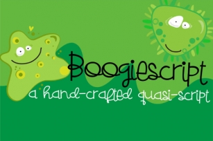 Boogiescript Font Download